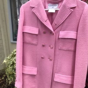 Chanel bouclé jacket size 40